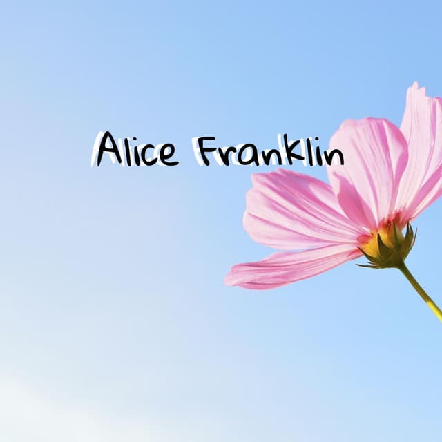 Photo de Alice Franklin - Artiste